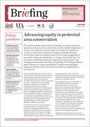 Advancing equity in protected area conservation